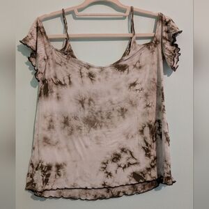 American Eagle Outfitters Tie-dye Top